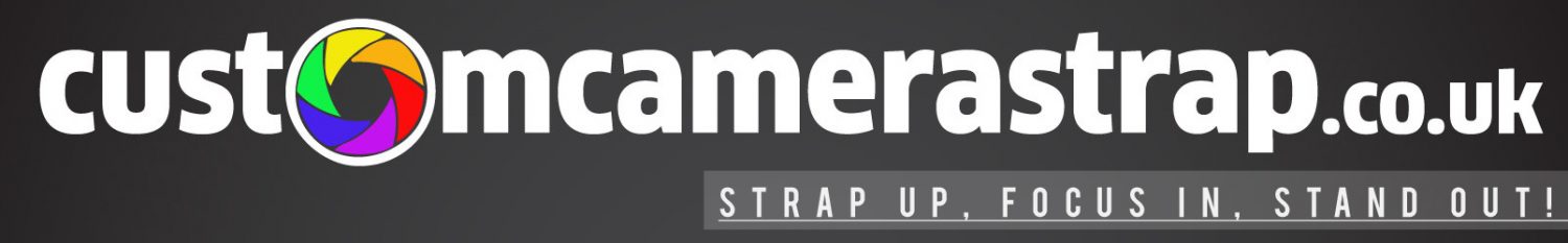 Custom Camera Strap – design your own personalised DSLR camera neck strap